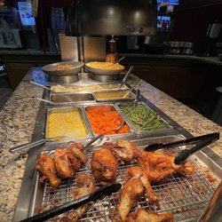Chuck-A-Rama Buffet - Fried Chicken is gone soon as they came out of the kitchen!