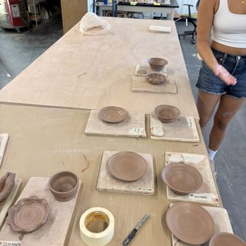 Handled Pottery Studio - Plates and bowls - Paint-Your-Own Pottery Near Me - Carlsbad, California