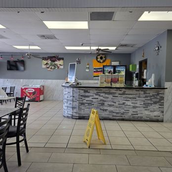 Tacos Al Carbon Royal Palm Beach - Front counter where you order. - Mexican Near Me - Royal Palm Beach, Florida