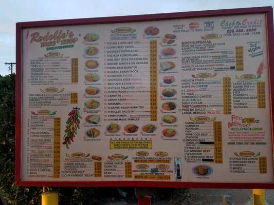 Menu photo 6 Rodolfo's Taco Shop Sierra Vista, AZ Menu photo 6 Rodolfo's Taco Shop Sierra Vista, AZ