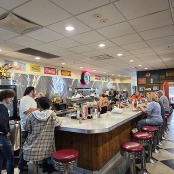 Corner Cafe - Riverside - Counter service facing the kitchen - Breakfast & Brunch Near Me - Riverside, Missouri
