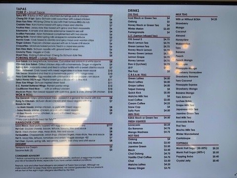 Menu photo 5 Fusion Tea Lounge Tempe, AZ Menu photo 5 Fusion Tea Lounge Tempe, AZ