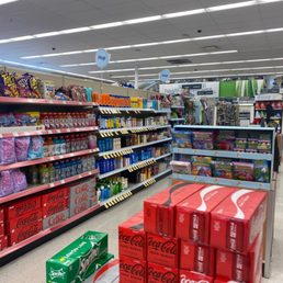 a grocery store with a variety of sodas