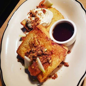 Heritage Tavern - apple french toast - New American Near Me - Madison, Wisconsin