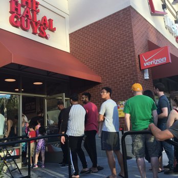 The Halal Guys - The line around 6:30pm on Labor Day - Halal Near Me - Vienna, Virginia The Halal Guys - The line around 6:30pm on Labor Day - Halal Near Me - Vienna, Virginia