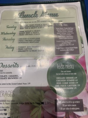Menu photo 1 SweetPea's Table Restaurant Olive Branch, MS Menu photo 1 SweetPea's Table Restaurant Olive Branch, MS