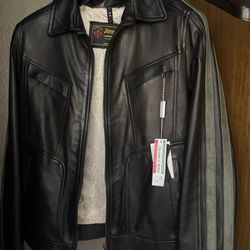 Jimmy's Leather Collection - Black Leather Jacket
