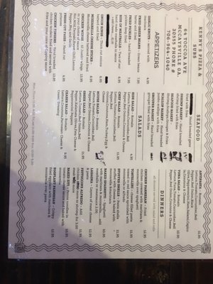 Menu photo 3 Kenny's Pizza and Subs McCaysville, GA Menu photo 3 Kenny's Pizza and Subs McCaysville, GA