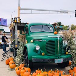 Hoffman's Corn & Vegetable Stand - Fresh sweet corn sold from a 1940s REO pickup truck.