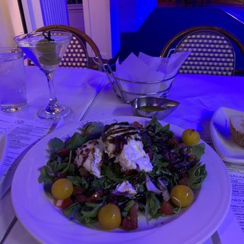 Caffe Luna Rosa - Fresh burrata Salad with arugula! Yum! - Italian Near Me - Delray Beach, Florida