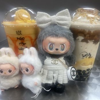 Boba Cafe - Fresh Mango and Horchata Cheesecake - Bubble Tea Near Me - Ewa Beach, Hawaii