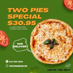 Lenny’s Pizzeria - Pizza Special!!