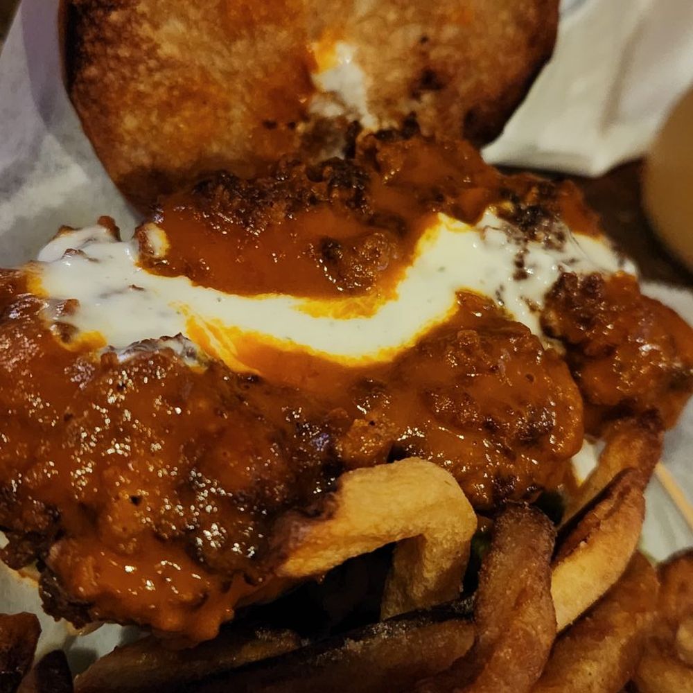 Harlem Public - Hot fried thigh - New American Near Me - New York, New York Harlem Public - Hot fried thigh - New American Near Me - New York, New York