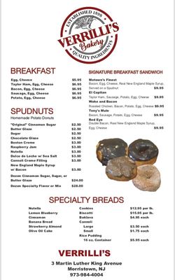 Menu photo 8 Verrilli's Bakery Morristown, NJ Menu photo 8 Verrilli's Bakery Morristown, NJ