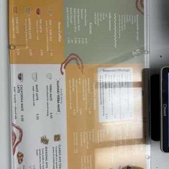 AOSA Coffee - Menu - Coffee & Tea Near Me - Huntington Beach, California