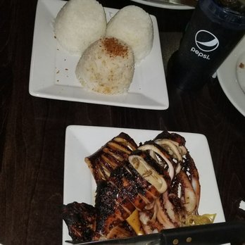 Gerry's Grill - grilled squid - Filipino Near Me - Houston, Texas