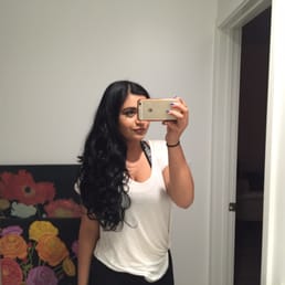 Body wave extensions blend so perfect with my natural hair - haven't even styled them and they look perfect