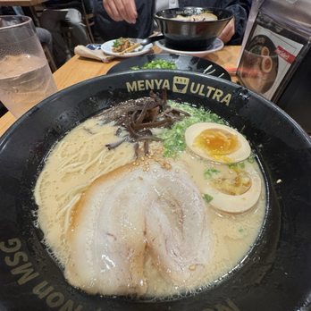 Menya Ultra - Tonkotsu Ajitama - Ramen Near Me - San Diego, California Menya Ultra - Tonkotsu Ajitama - Ramen Near Me - San Diego, California