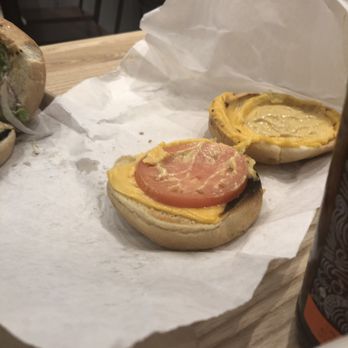 burger joint new york - A "grilled cheese" with tomato and mustard, reminiscent of Fyre Festival. - Burgers Near Me - Jamaica, New York burger joint new york - A "grilled cheese" with tomato and mustard, reminiscent of Fyre Festival. - Burgers Near Me - Jamaica, New York