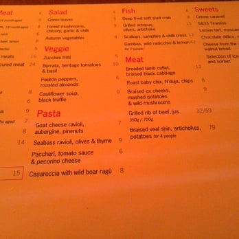 5&33 - Menu - Hotels Near Me - Amsterdam, New Hampshire