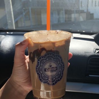 Mi Cafecito Coffee - Mocha mexicano iced latte - Coffee & Tea Near Me - Pomona, California Mi Cafecito Coffee - Mocha mexicano iced latte - Coffee & Tea Near Me - Pomona, California