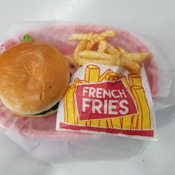 Dear Franks of Niles - Garden Veggie Burger w/ French Fries