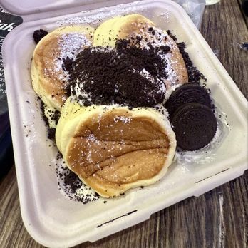 Boba Tea Planets - Souffle pancakes in Oreo - Waffles Near Me - Santa Ana, California Boba Tea Planets - Souffle pancakes in Oreo - Waffles Near Me - Santa Ana, California