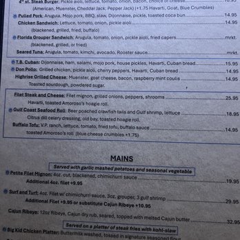 The Galley - Menu - Gastropubs Near Me - St Petersburg, Florida The Galley - Menu - Gastropubs Near Me - St Petersburg, Florida