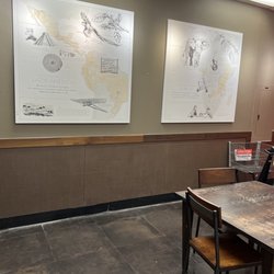 Starbucks - Few seating but providing room for sitters to truly relaxed