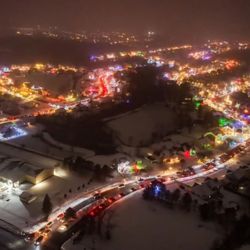 Stony Brook Shines for Others - View from the sky