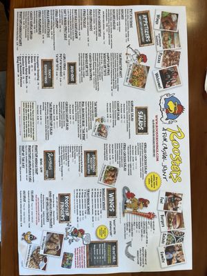 Menu photo 6 Roosters Polaris Columbus, OH