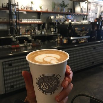40 LBS Coffee Bar - Almond milk latte - Coffee & Tea Near Me - Portland, Oregon 40 LBS Coffee Bar - Almond milk latte - Coffee & Tea Near Me - Portland, Oregon