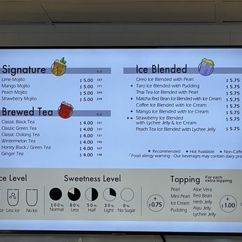 Sharetea - Menu - Bubble Tea Near Me - Shenandoah, Texas
