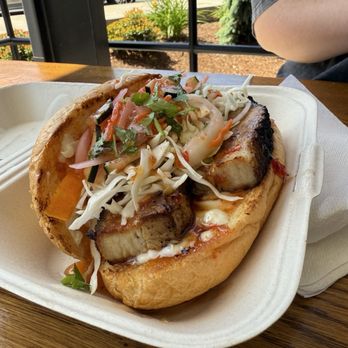 Banh Reade Smoke and Sand - Bahn Reade Pork Belly Sandwich - Food Trucks Near Me - Camas, Washington Banh Reade Smoke and Sand - Bahn Reade Pork Belly Sandwich - Food Trucks Near Me - Camas, Washington