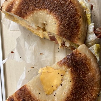 7 Brothers Deli - Bacon, Egg and Cheese Breakfast Sandwich - Delis Near Me - New York, New York