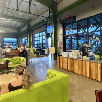 Chicken N Pickle - Pickleball welcome area - Pickleball Near Me - Allen, Texas
