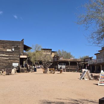 Goldfield Ghost Town - Main entrance - Landmarks & Historical Buildings Near Me - Apache Junction, Arizona