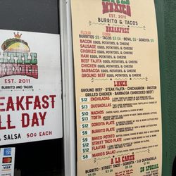 Little Mexico Taqueria - Menu