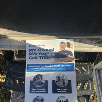 Camping World - Kaysville - Yup look deep cleaned to me. These people at camping world Utah are a joke. - RV Dealers Near Me - Kaysville, Utah
