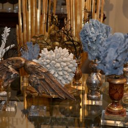 Beautiful antique artifacts and fragments mounted on bases and lucite