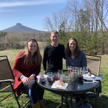 Pilot Mountain Vineyards Wedding Venue - Enjoying our flights - Wedding Planning Near Me - Pinnacle, North Carolina Pilot Mountain Vineyards Wedding Venue - Enjoying our flights - Wedding Planning Near Me - Pinnacle, North Carolina