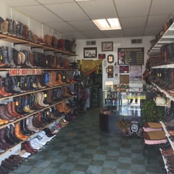 Able Boot & Shoe Repair and Sales - Boots of all type of skins sold here. and you can fix practically anything to do with boots and shoes.