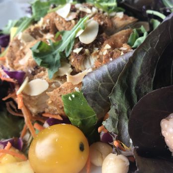 Farm Country Kitchen - Peconic salad with fried goat cheese! To die for! - American Near Me - Riverhead, New York