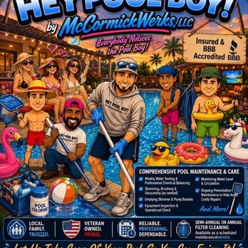McCormickWerks - Let Us Take Care of Your Pool so that You Can Enjoy It! - General Contractors Near Me - Anahuac, Texas McCormickWerks - Let Us Take Care of Your Pool so that You Can Enjoy It! - General Contractors Near Me - Anahuac, Texas