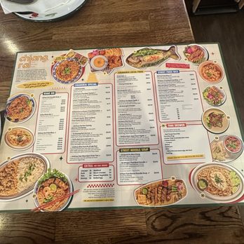 Chiang Rai - Menu - Thai Near Me - Tustin, California
