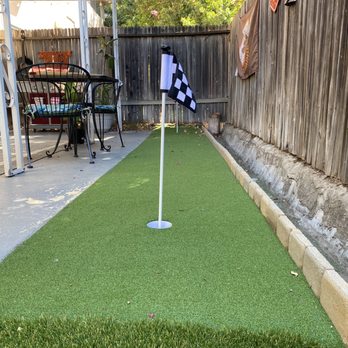 Nu Wave Outdoor - Two-hole Putting Green installed by NuWave - Masonry/Concrete Near Me - Carlsbad, California Nu Wave Outdoor - Two-hole Putting Green installed by NuWave - Masonry/Concrete Near Me - Carlsbad, California