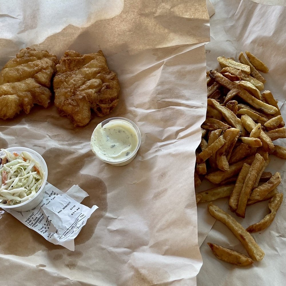 Cod Squad Fish & Chips - Disappointing situation. The fries are not homemade. No British vinegar or ketchup. Or lemons!! - Fish & Chips Near Me - Nanaimo, British Columbia Cod Squad Fish & Chips - Disappointing situation. The fries are not homemade. No British vinegar or ketchup. Or lemons!! - Fish & Chips Near Me - Nanaimo, British Columbia