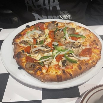 Piccolino - Combo pizza which was excellent and filling - Italian Near Me - Santa Fe, New Mexico Piccolino - Combo pizza which was excellent and filling - Italian Near Me - Santa Fe, New Mexico