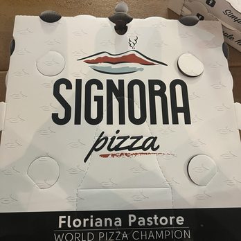 Signora Pizza - World famous box - Food Trucks Near Me - Las Vegas, Nevada Signora Pizza - World famous box - Food Trucks Near Me - Las Vegas, Nevada