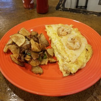 Werner's - Seafood omelette with potatoes - Breakfast & Brunch Near Me - Baltimore, Maryland